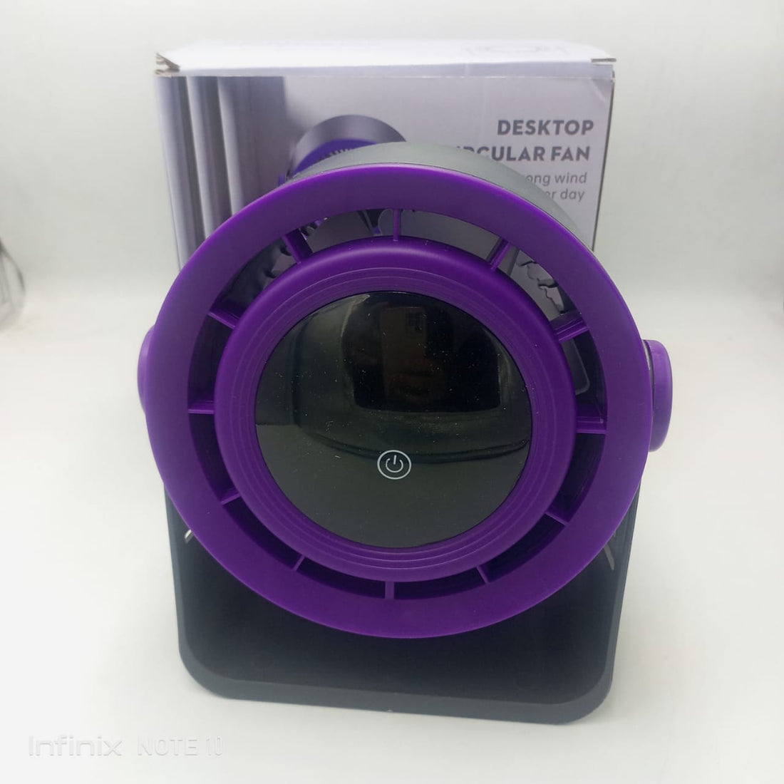 Bladeless Desk Fan with Digital Display