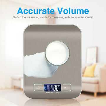 Digital Electronic Kitchen Food Diet Postal Scale Weight Balance 5KG 1g 11lb