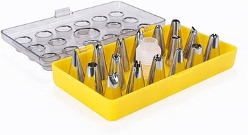 18 In 1 Cake Decorating Stainless Steel Nozzles (18pc)