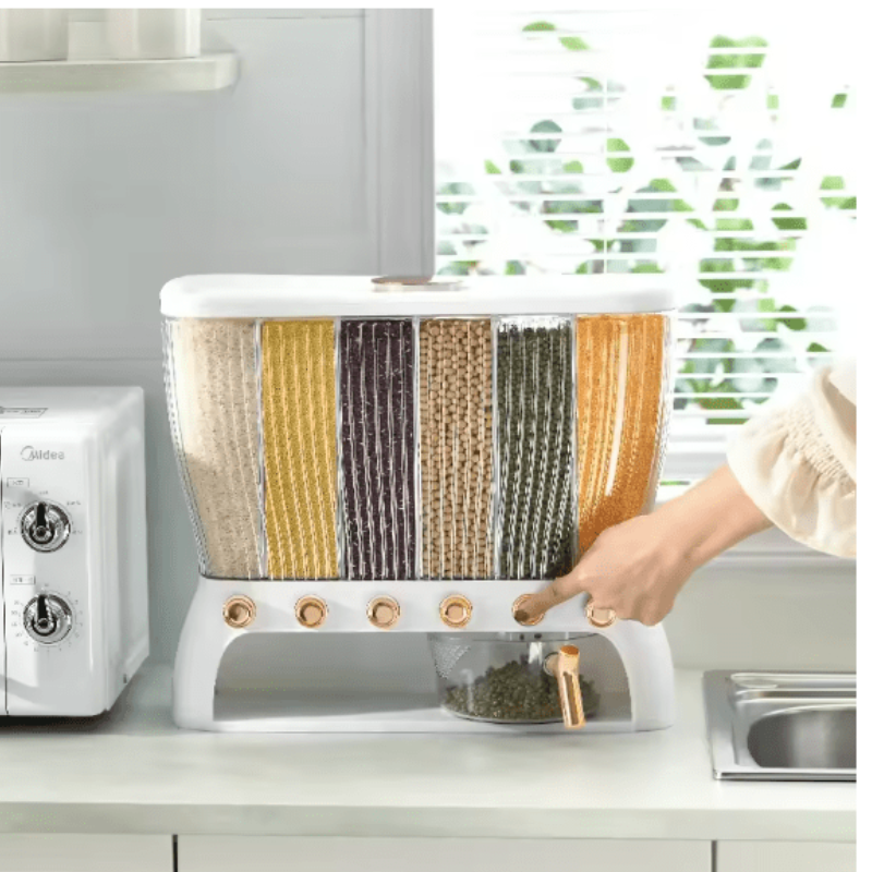 6 In 1 Kitchen Storage Bin