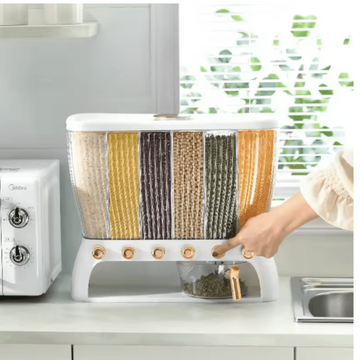 6 In 1 Kitchen Storage Bin