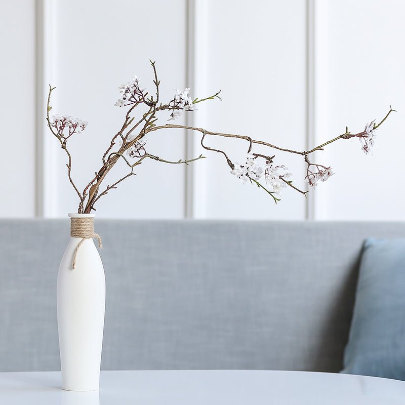 Modern And Simple Artificial Flowers, Dried Flowers, Artificial Flowers, Home Accessories, Ceramic Vases.